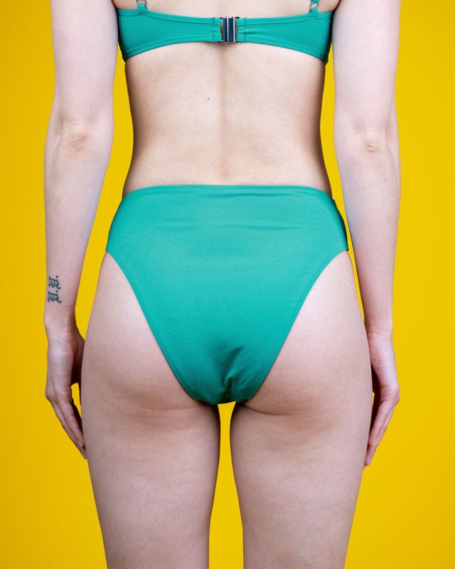 Treekini Bottom High Waist Women - Sea Green - SWIMWEAR - NIKIN