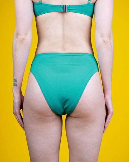 Treekini Bottom High Waist Women - Sea Green - SWIMWEAR - NIKIN