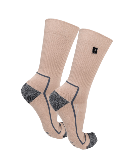 TreeSocks Hiking - Beige - SOCKS - NIKIN
