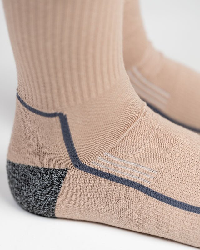 TreeSocks Hiking - Beige - SOCKS - NIKIN